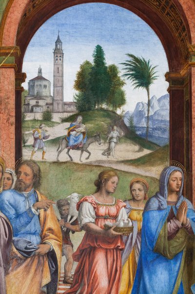 Détail de la Présentation de Jésus au Temple - Bernardino Luini