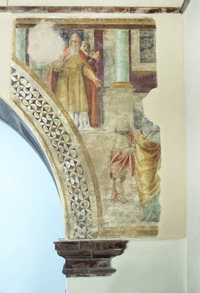 Expulsion de Saint Joachim du Temple - Bernardino Luini