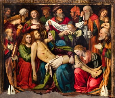 Milan, Église de San Giorgio al Palazzo, Bernardino Luini, Mise au tombeau - Bernardino Luini
