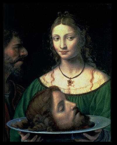 Salomé avec la tête de Jean-Baptiste, c.1525-30 - Bernardino Luini