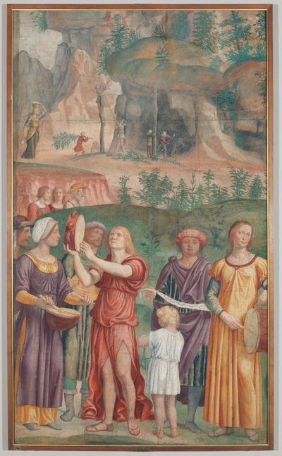 Le chant triomphal des Juifs, c.1514 - Bernardino Luini