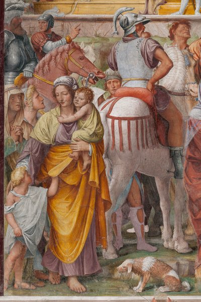 Femme et enfants (détail) - Bernardino Luini