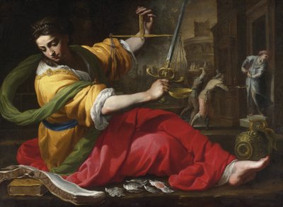 Allégorie de la Justice - Bernardino Mei
