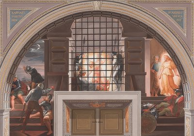Libération de Pierre - Bernardino Nocchi