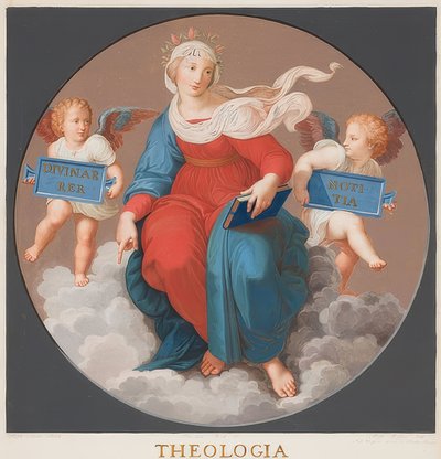 Théologie (Stanze della Segnatura) - Bernardino Nocchi