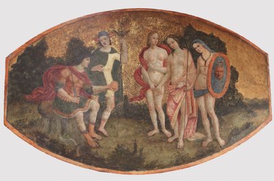 Le Jugement de Pâris, vers 1509 - Bernardino Pinturicchio