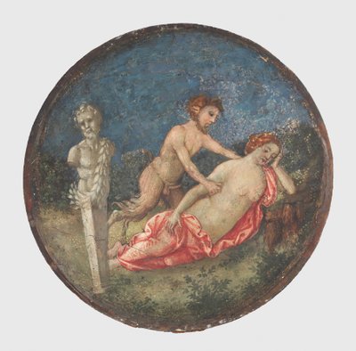 Jupiter et Antiope, vers 1509 - Bernardino Pinturicchio