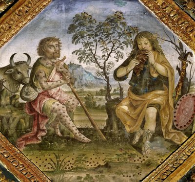 Mercure, Argus et Io - Bernardino Pinturicchio