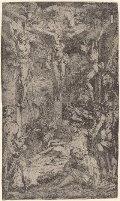 La Crucifixion - Bernardino Poccetti