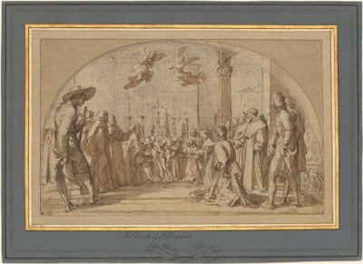 La mort du bienheureux Buonagiunta Manetti - Bernardino Poccetti