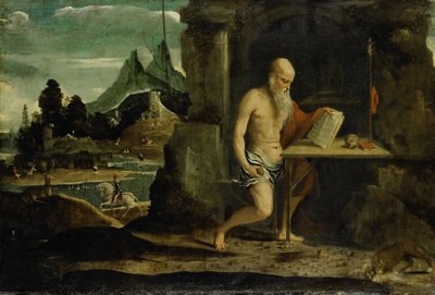 Saint Jérôme - Bernardino da Brescia (attributed to)