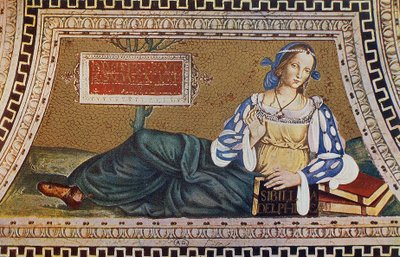 Sibylle de Delphes, gravure d