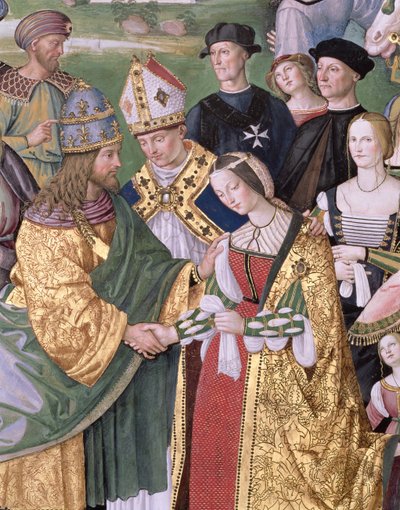 Énée Silvius Piccolomini présente Éléonore d