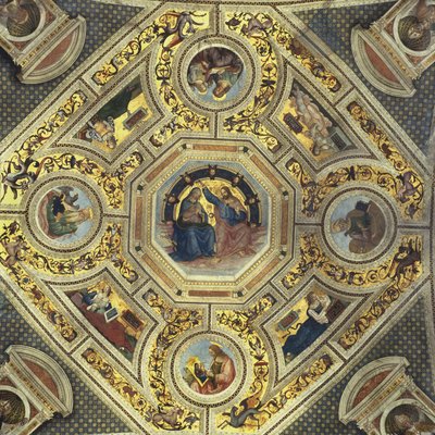 Voûte du Presbytère, Santa Maria del Popolo, Rome, c.1484-92 - Bernardino di Betto Pinturicchio