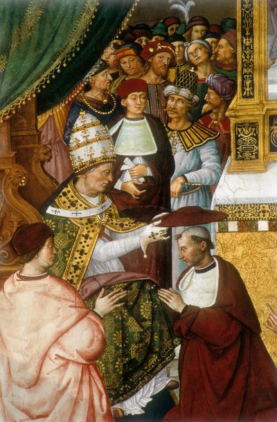 Vie du pape Pie II - Bernardino di Betto Pinturicchio