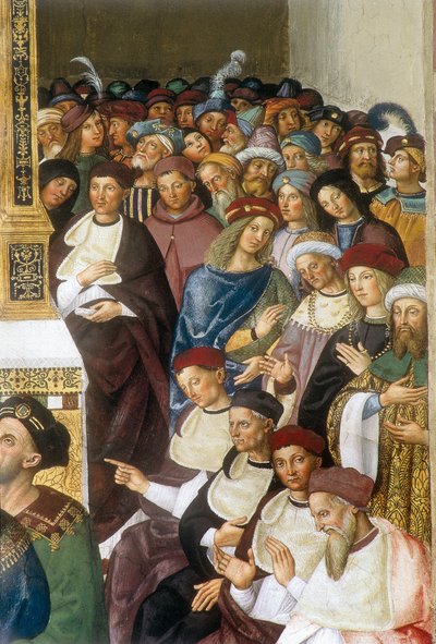 Vie du pape Pie II (Enea Silvio Piccolomini) - Bernardino di Betto Pinturicchio