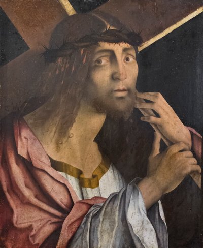 Le Christ portant la croix, fin du XVe siècle - Bernardino di Bosio Zaganelli
