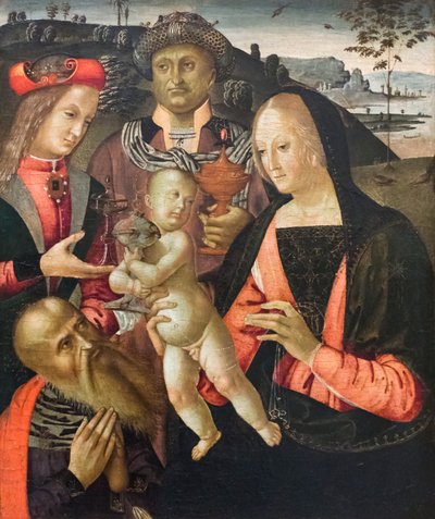 Adoration des Mages - Bernardino di Mariotto