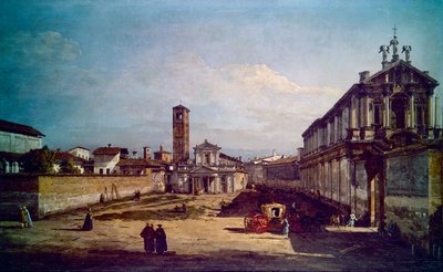 Vue de Milan - Bernardo Bellotto