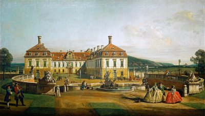 Le château impérial de Schlosshof, côté cour d