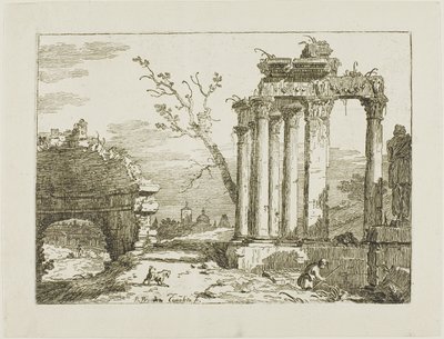 Paysage avec Ruines - Bernardo Bellotto
