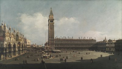 Piazza San Marco, Venise, vers 1740 - Bernardo Bellotto