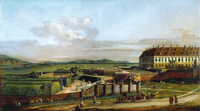 Le château de Schlosshof vu du nord - Bernardo Bellotto