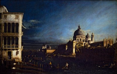 Deux vues vénitiennes, Grand Canal et Molo regardant vers l