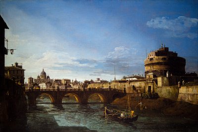 Deux vues de Rome - Bernardo Bellotto