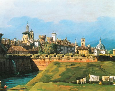 Vue de Turin depuis le côté du Jardin Royal - Bernardo Bellotto