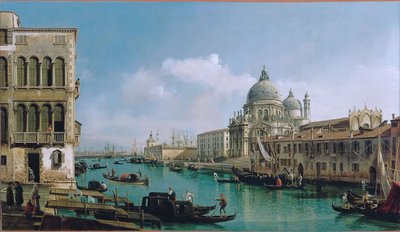 Vue du Grand Canal : Santa Maria della Salute et la Dogana depuis le Campo Santa Maria Zobenigo - Bernardo Bellotto