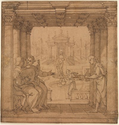 Illustration de Gerusalemme Liberata de Torquato Tasso, 1586-1590 - Bernardo Castello