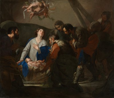 Adoration des bergers - Bernardo Cavallino