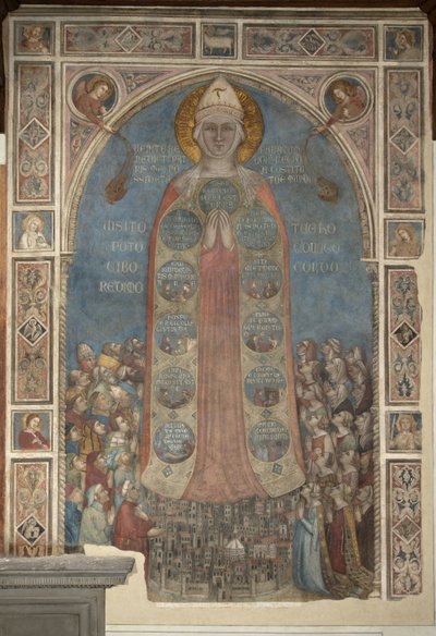 Madonna della Misericordia, 1342 - Bernardo Daddi