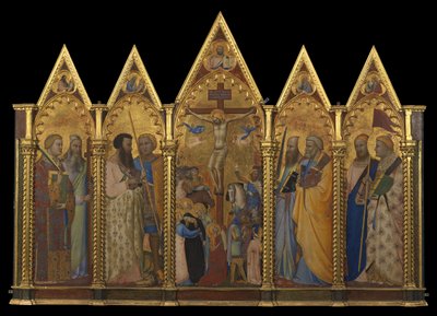 Polyptyque avec la Crucifixion, 1348 - Bernardo Daddi