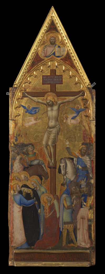 La Crucifixion (panneau central) - Bernardo Daddi