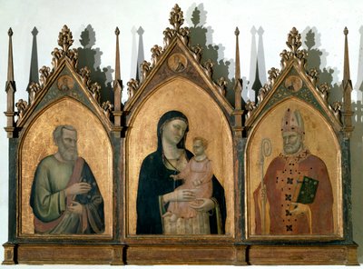Triptyque de Tous les Saints ou Madone à l