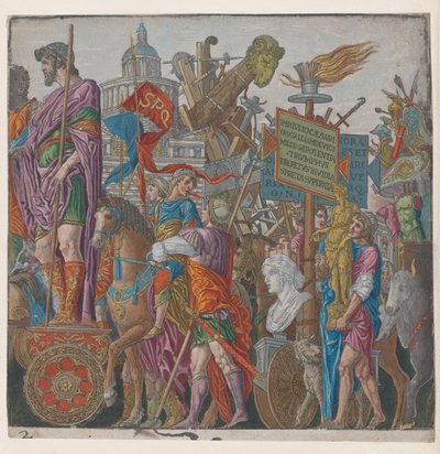 Char triomphal, du Triomphe de Jules César - Bernardo Malpizzi