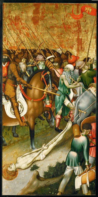 Quatre scènes du martyre de saint Georges ... - Bernardo Martorell