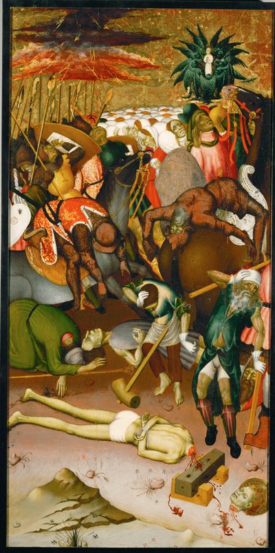 Quatre scènes du martyre de saint Georges ... - Bernardo Martorell