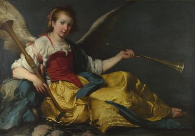 Une personnification de la renommée, vers 1635 - Bernardo Strozzi