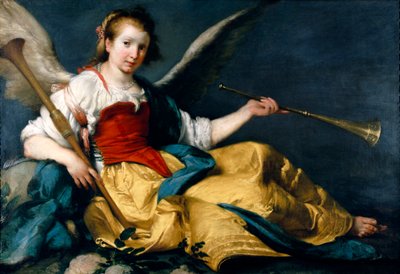 Une Allégorie de la Renommée - Bernardo Strozzi