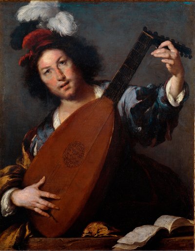 Joueur de luth - Bernardo Strozzi