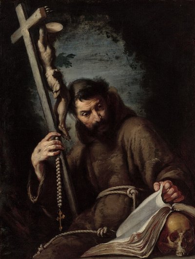 Saint Francis - Bernardo Strozzi