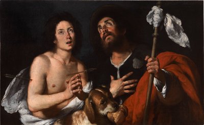Saints Roch et Sébastien - Bernardo Strozzi