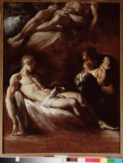 Étude pour la déposition - Bernardo Strozzi