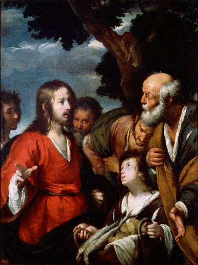 Le Miracle des cinq pains et des deux poissons, après 1630 - Bernardo Strozzi