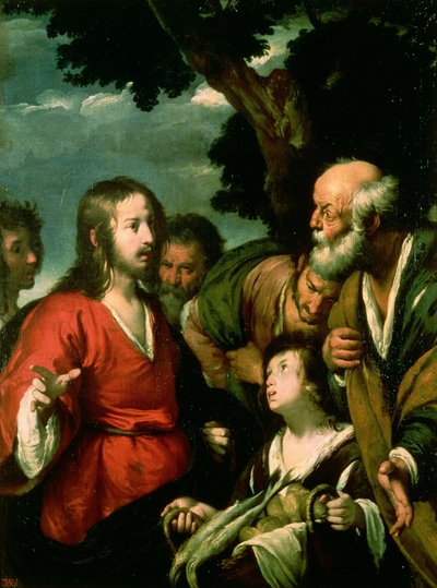 Le Miracle des pains et des poissons, vers 1630 - Bernardo Strozzi