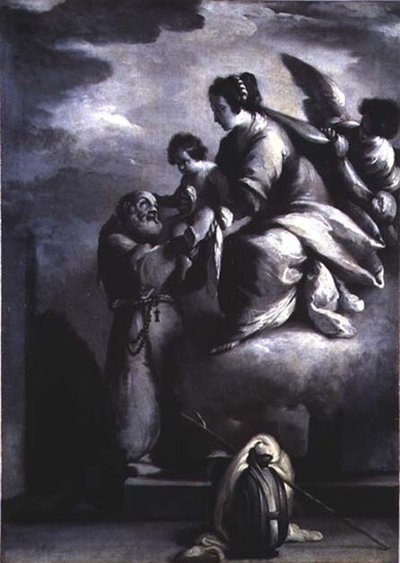 La Vierge tend l
