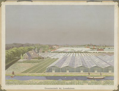 Culture de légumes à Loosduinen - Bernardus Bueninck